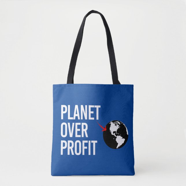 Planet-over-Profit Tasche (Vorderseite)