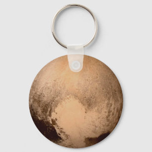 PLANET PLUTO - HABEN SIE EIN HERZ! (Sonnensystem) Schlüsselanhänger