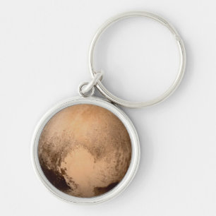 PLANET PLUTO - HABEN SIE EIN HERZ! (Sonnensystem) Schlüsselanhänger