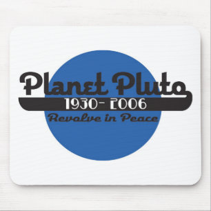 Planet Pluto Mousepad