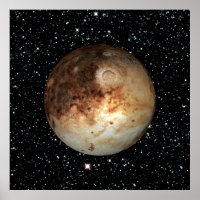 PLANET PLUTO-Stern-Hintergrund ( Sonnensystem) ~