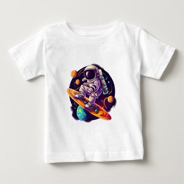 Planet Riders Baby T-shirt (Vorderseite)