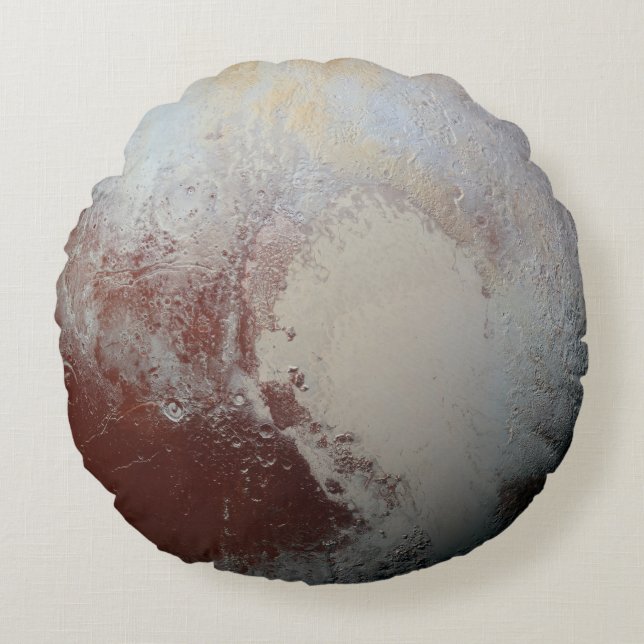 Planet Rundes Kissen (Vorderseite)