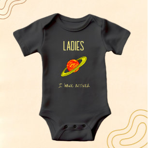 Planet Saturn Baby Strampler