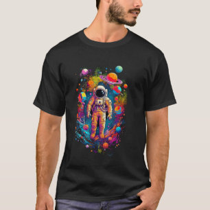 Planet Solar Sonnensystem Astronaut Wissenschaft K T-Shirt