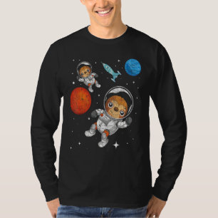 Planet Space Travel Zoo Tierastronaut Sl T-Shirt