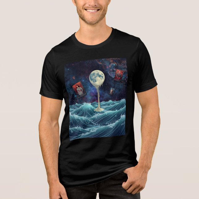 Planet Tri-Blend Shirt (Vorderseite)