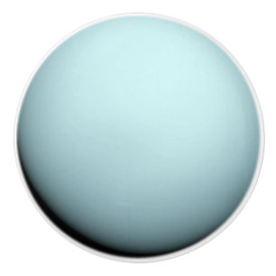 Planet Uranus Blau Sonnensystem Wassermann Weltrau Keramikknauf