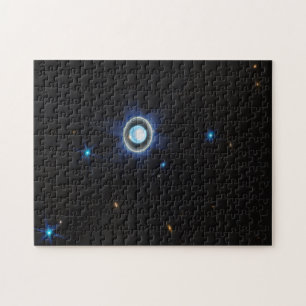 Planet Uranus mit Rings and Moons JWST-Bild