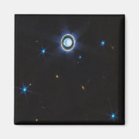 Planet Uranus mit Rings and Moons JWST-Bild