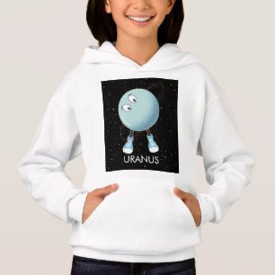 Planet Uranus & Sterne Hoodie