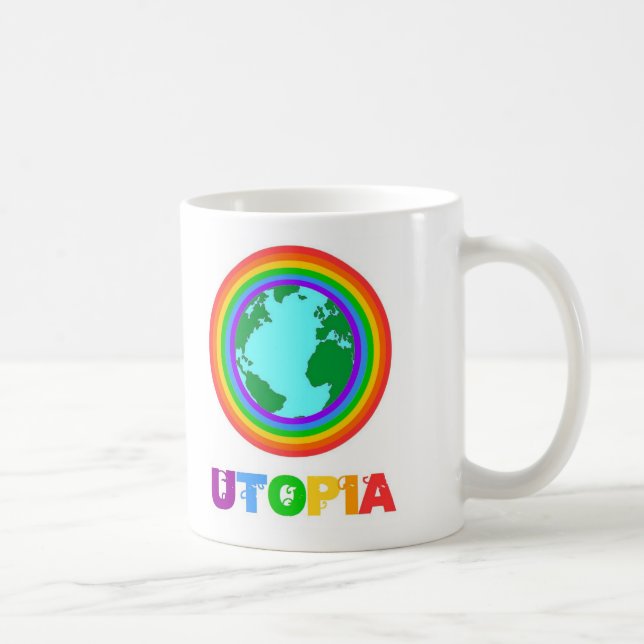 Planet Utopia Kaffeetasse (Rechts)