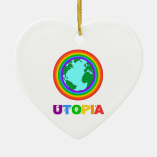 Planet Utopia Keramik Ornament