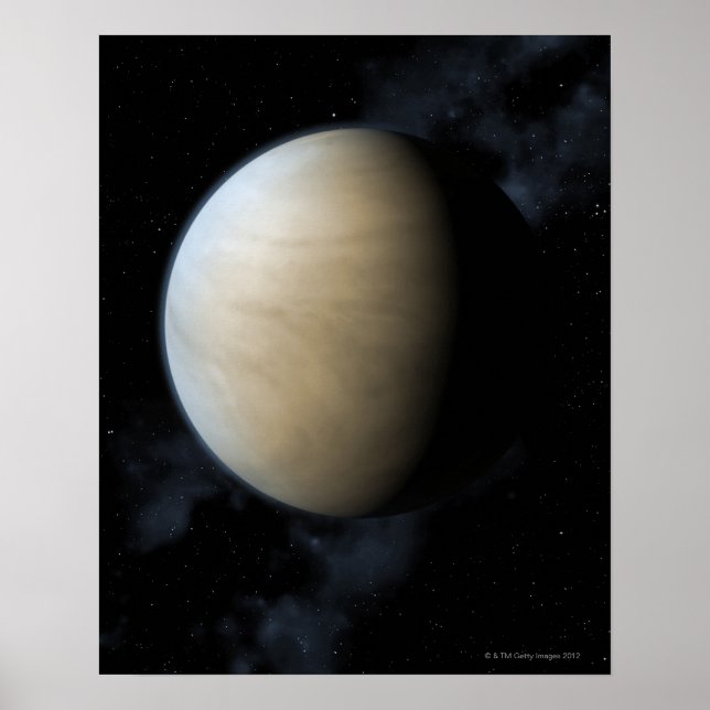 Planet Venus Poster (Vorne)