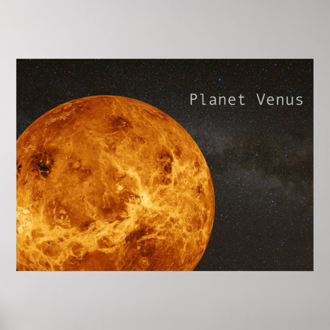 Planet Venus Poster (Vorne)