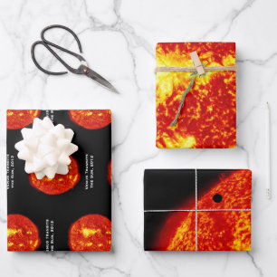 Planet Venus überträgt die Sonne, Hi-Res Geschenkpapier Set
