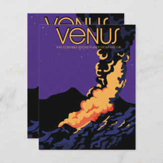 Planet Venus Weltraumkunst