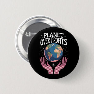 Planet vor Profit Die Erderwärmung ist real  Button
