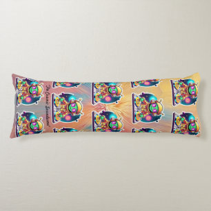 ‚Planetaler Party Puls‘ Seitenschläferkissen