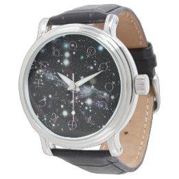 Planetales Glyph Deep Space Astronomie Armbanduhr