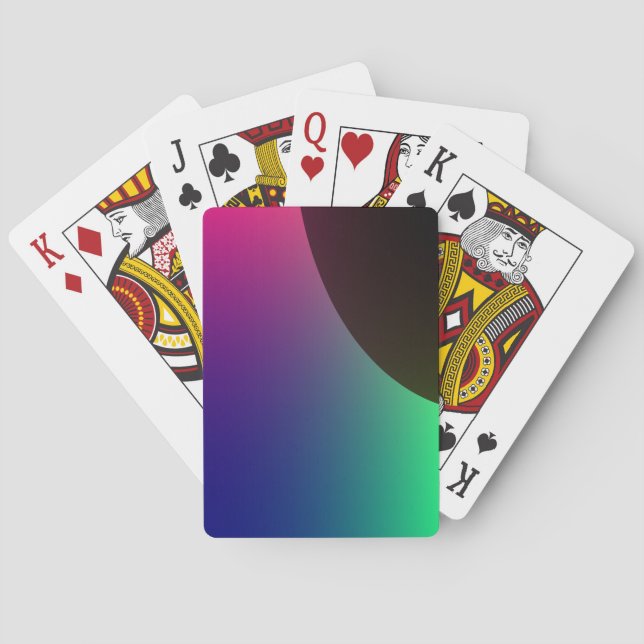 Planetäre Aurora Spielkarten (Rückseite)