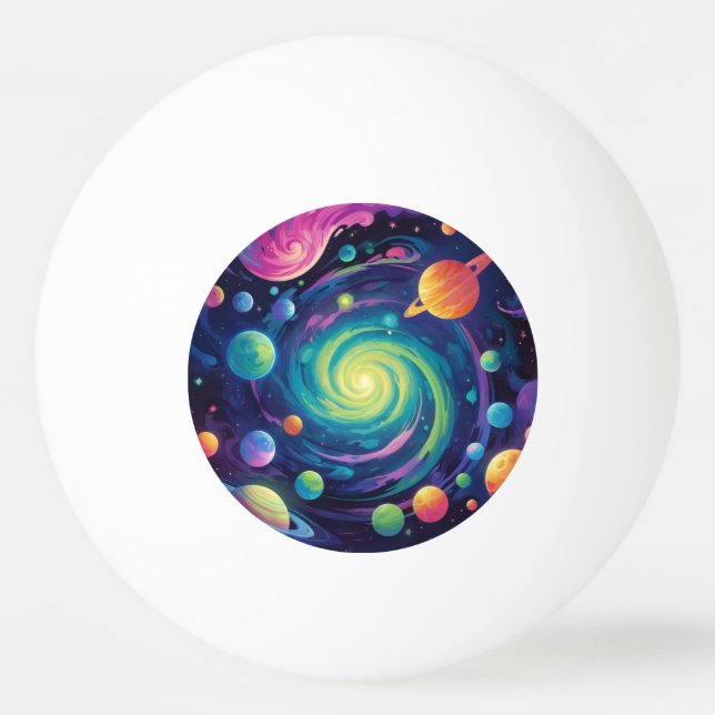 Planetäre Spin Ping Pong Ball Tischtennisball (Vorderseite)