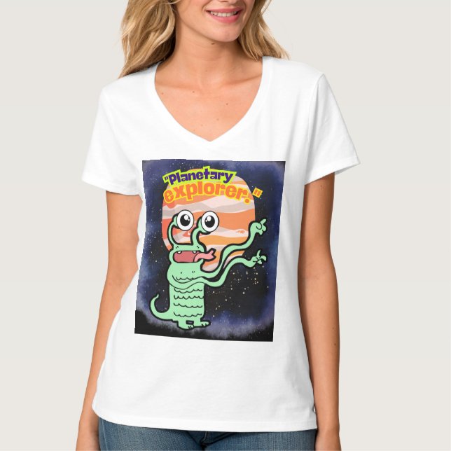 PLANETÄREXPLORER T-Shirt (Vorderseite)