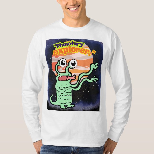 PLANETÄREXPLORER T-Shirt (Vorderseite)