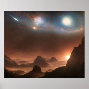 Planetarische Träume Poster