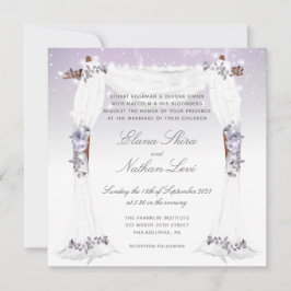 Planetarium Chuppah Hochzeitseinladung Einladung