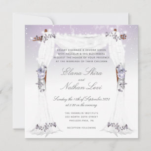 Planetarium Chuppah Hochzeitseinladung Einladung