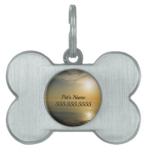 Planetarium Sunrise Pet ID Tag Tiermarke