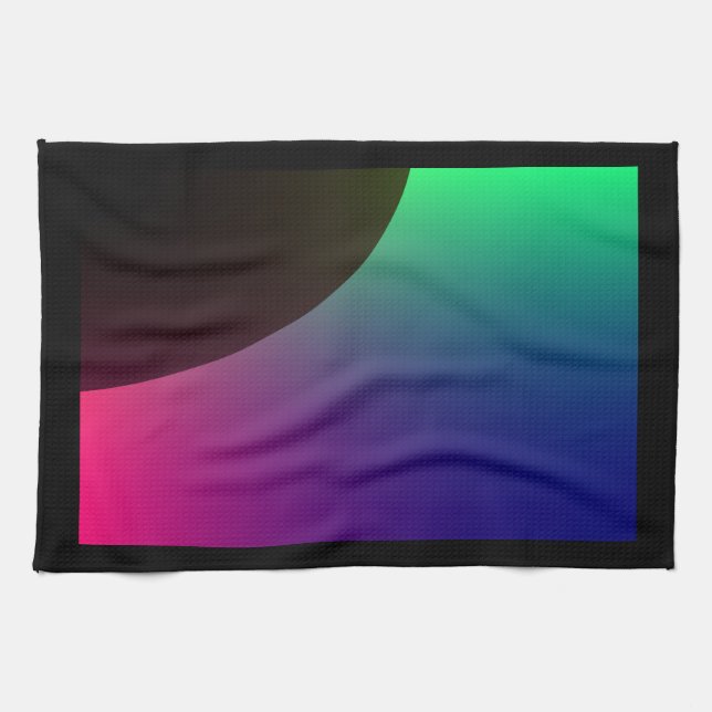 Planetary Aurora Kitchtuch Handtuch (Horizontal)