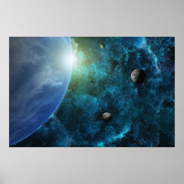 Planetary System Poster (Vorne)