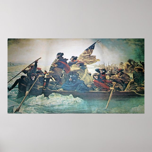 Planète poster vintage des Singes (Devant)