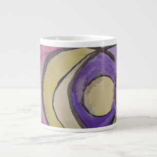 Planeten Abstrakte Kunst Jumbo-Tasse