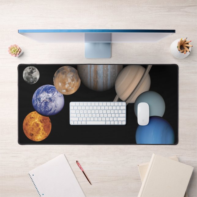 Planeten des Sonnensystems Schreibtischunterlage (Büro 1)