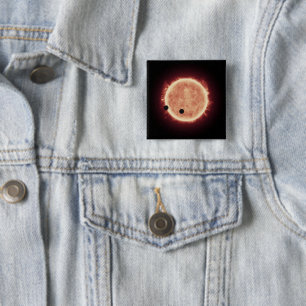 Planeten, die den roten Zwergstern in Trappist-1 ü Button
