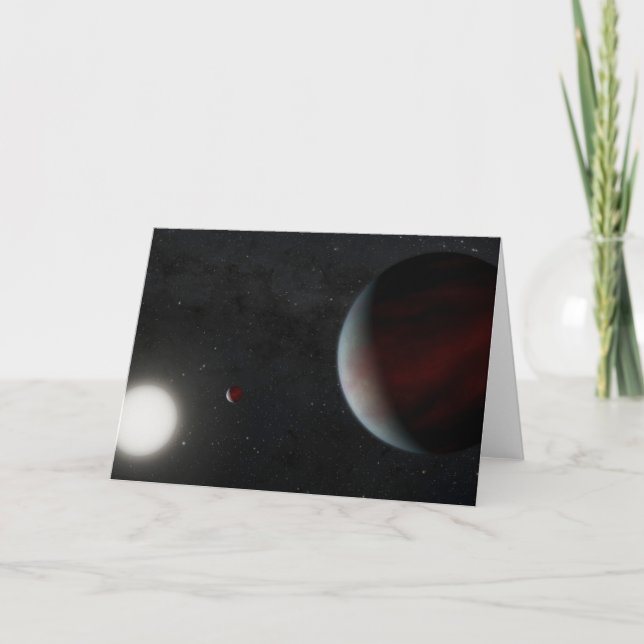 Planeten, die den sonnenähnlichen Star Epic 249731 Karte (Vorderseite)