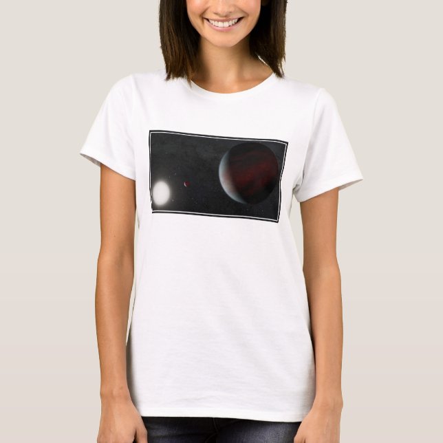 Planeten, die den sonnenähnlichen Star Epic 249731 T-Shirt (Vorderseite)