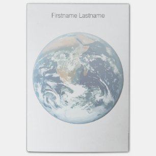 Planeten-Erde Post-it Klebezettel