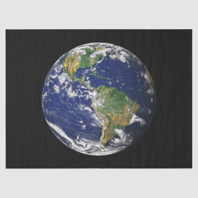 PLANETEN-ERDE VON RAUM 23", Seidenpapier (Vorderseite)