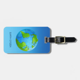 Planeten-Erdgewohnheits-Gepäckanhänger Gepäckanhänger