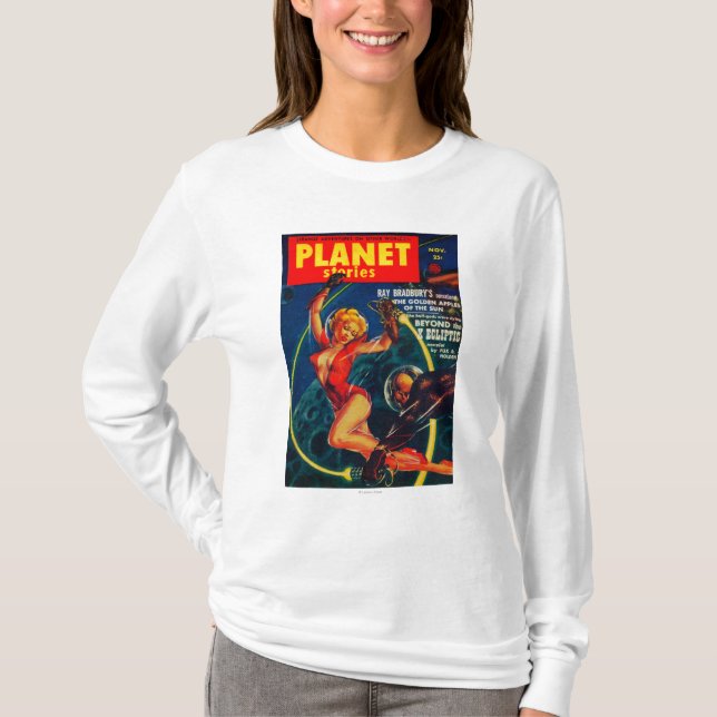 Planeten-Geschichten-Titelseite2 T-Shirt (Vorderseite)
