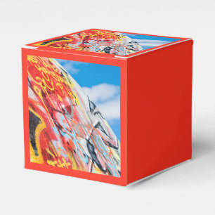 Planeten-Graffiti Geschenkschachtel