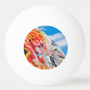 Planeten-Graffiti Tischtennisball
