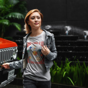 Planeten im Galaxy-Raum T-Shirt