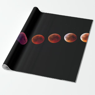 Planeten im Sonnensystem wie das Leben Geschenkpapier