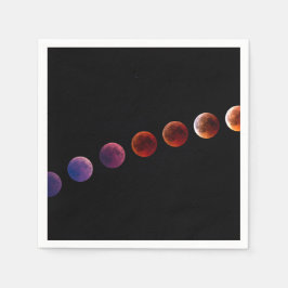 Planeten im Sonnensystem wie das Leben Serviette