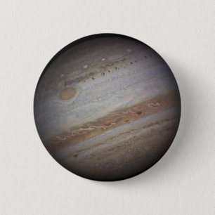 Planeten-Jupiter-Raum-Knopf Button